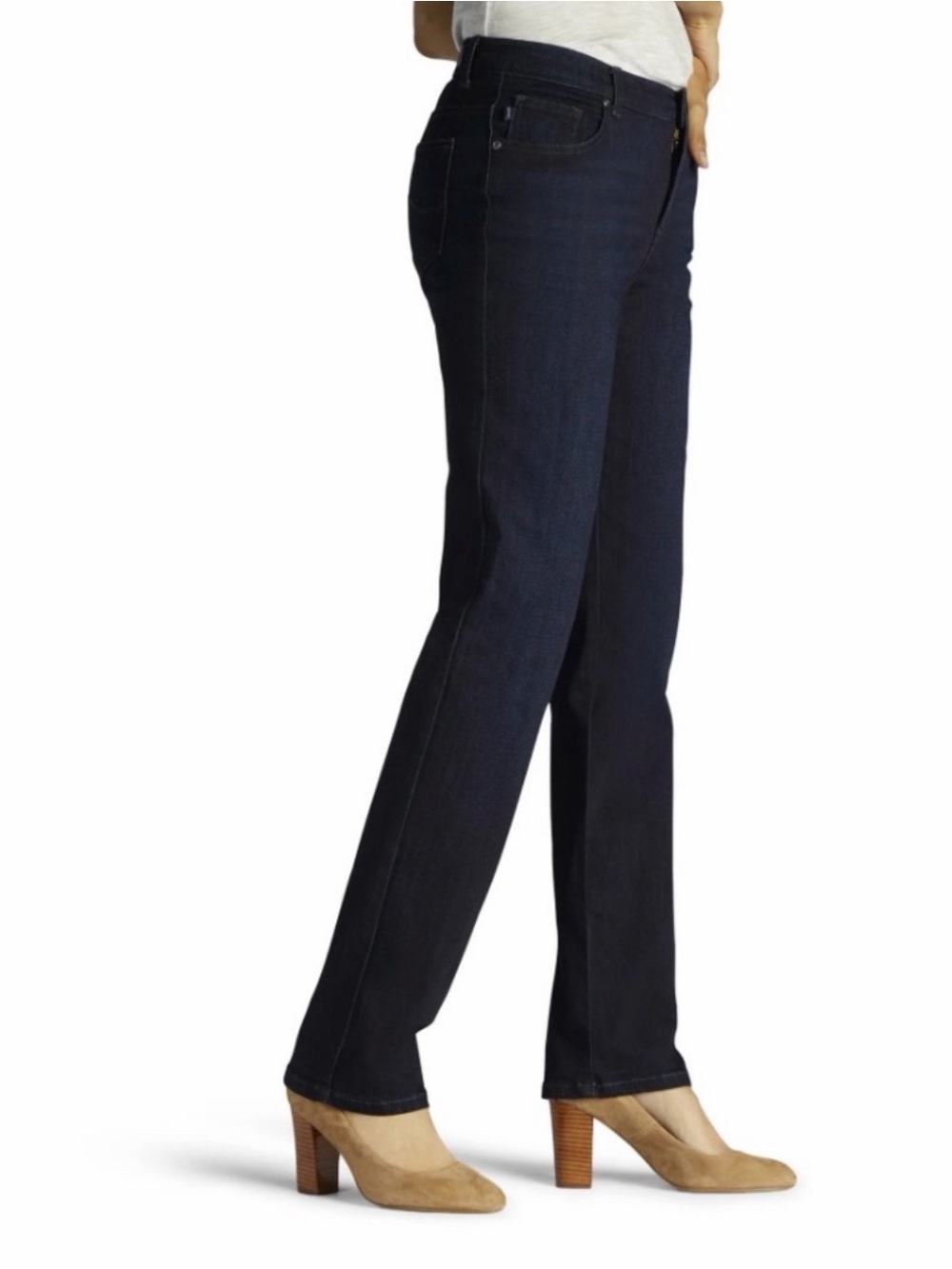 Lee Relaxed Fit Straight Dark Blue Denim NWT